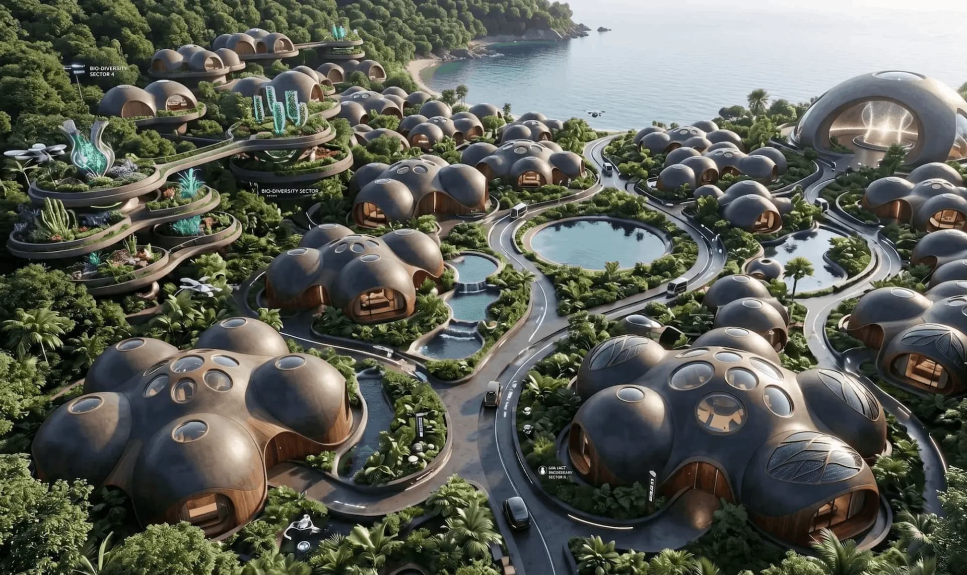 Nor Club resort and landscape—visual story